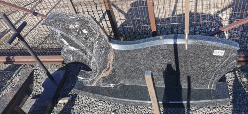 Dviejų dalių paminklas Ice Tundrair Gabro Diabaz granito
